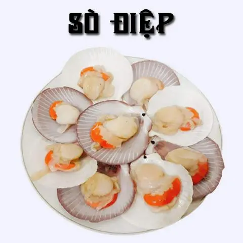 Hình ảnh sò điệp nướng mọi