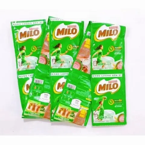 Hình ảnh Bột MiLo Dây 22g x 10 Gói, Thức Uống Lúa Mạch Sữa MiLo Chính Hãng