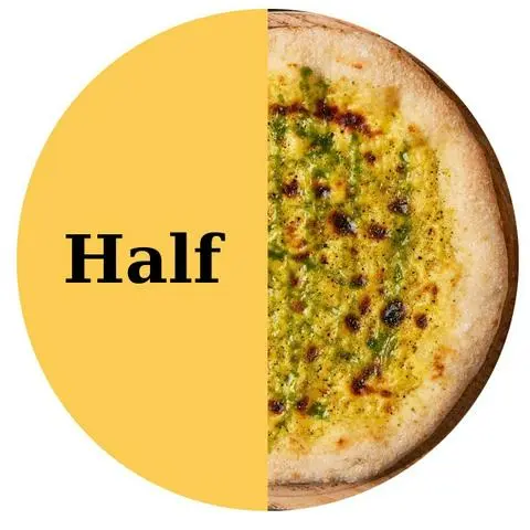 Hình ảnh Matcha Egg Tart Half