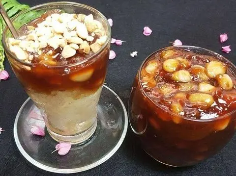 Hình ảnh Trà đá me thạch dừa