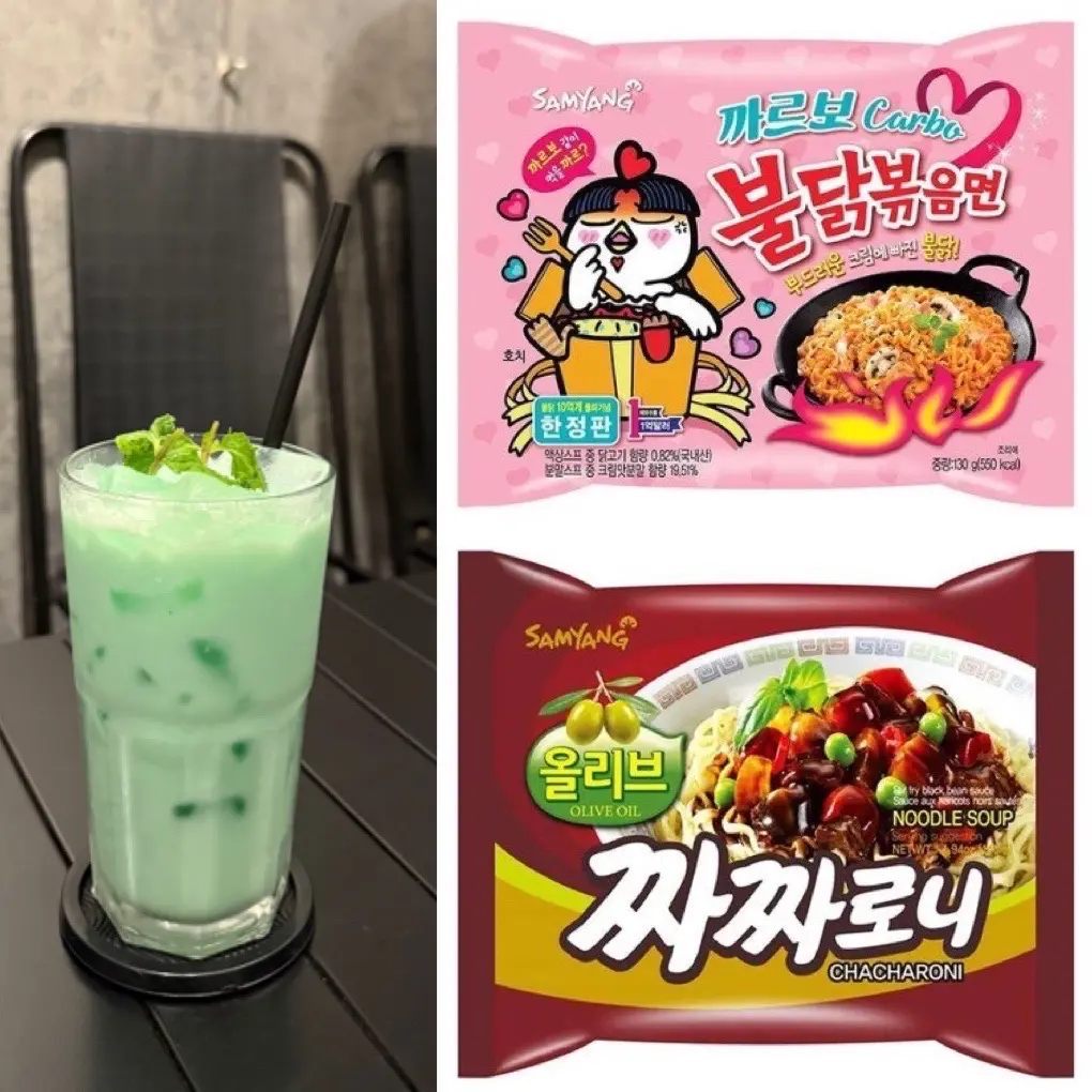 Hình ảnh Combo rabokki + milkshake
