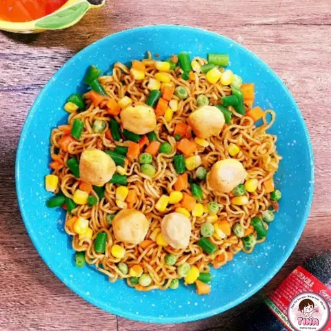 Hình ảnh MỲ TRỘN VIÊN CHIÊN