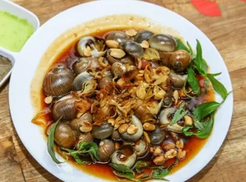 Hình ảnh Ốc mỡ xào sa tế