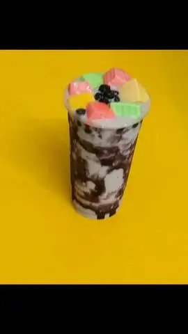 Hình ảnh Sữa Tươi Việt Quất Pudding Thập Cẩm