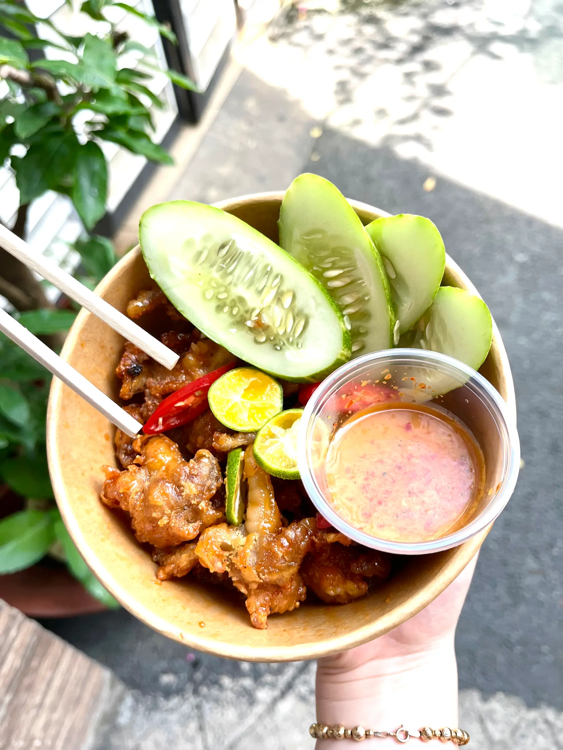 Hình ảnh Chân gà mắm tắc
