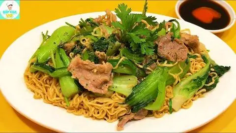Hình ảnh Mì xào bò
