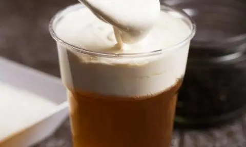 Hình ảnh Hồng trà machiato