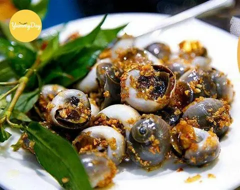 Hình ảnh Ốc Mỡ Xào Me