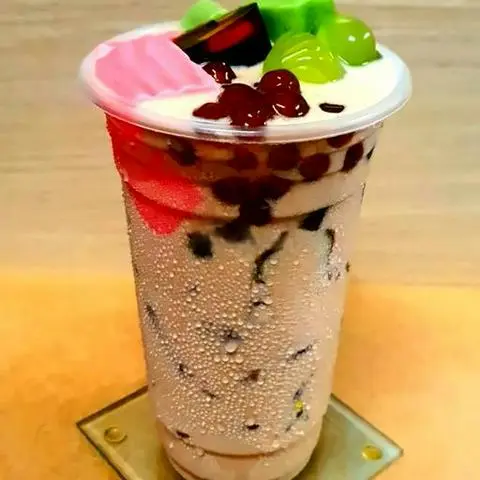 Hình ảnh Trà sữa táo
