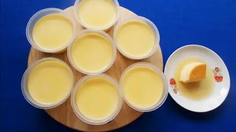 Hình ảnh Bánh flan nhà làm( Phần 10 cái)