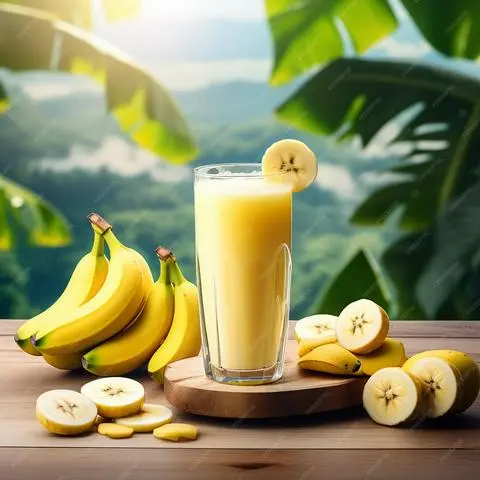 Hình ảnh Sinh tố Chuối - Banana Smoothie