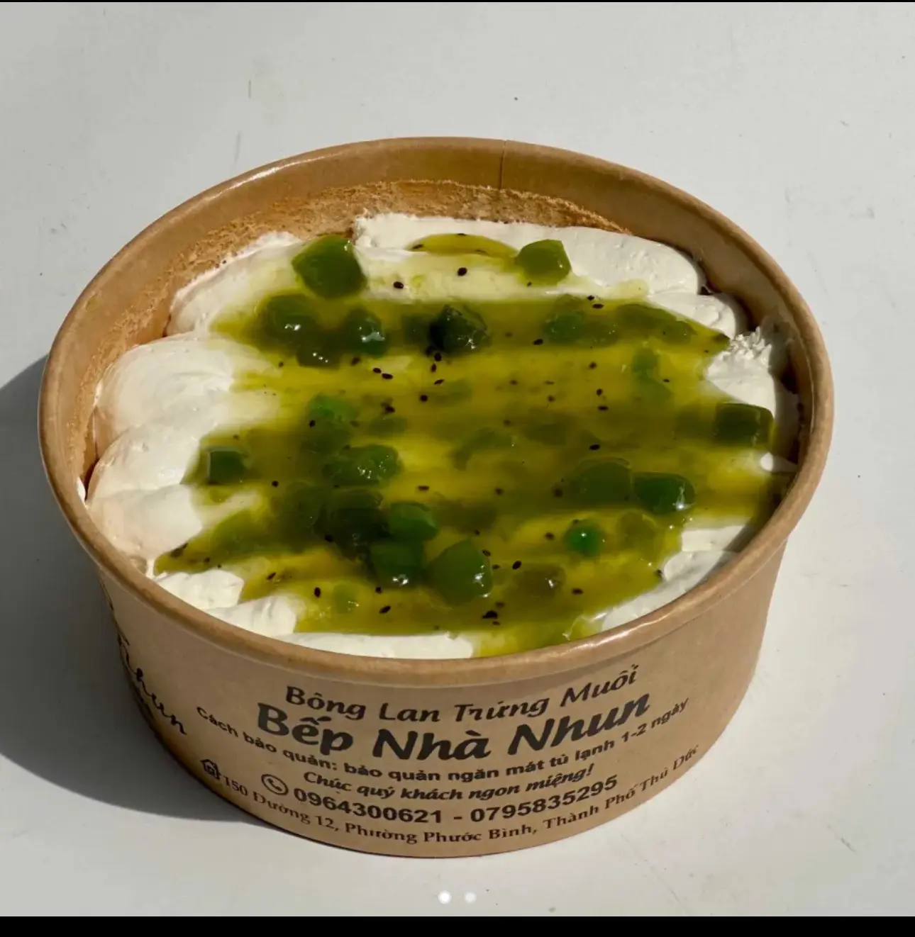 Hình ảnh Bông lan cheese kiwi