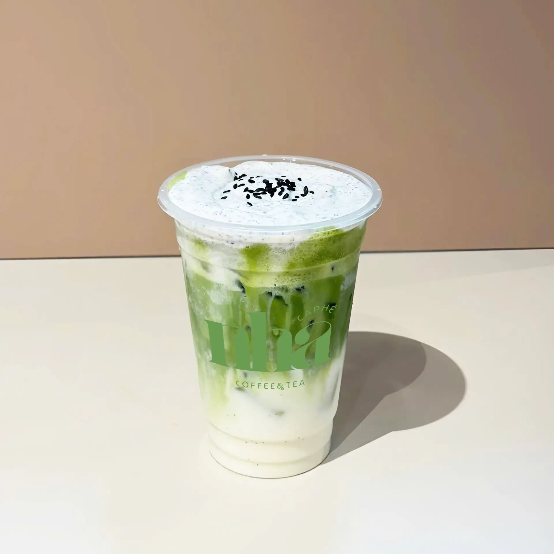 Hình ảnh Matcha kem mè đen - 530ml