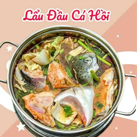 Hình ảnh Lẩu Đầu Cá Hồi lớn 