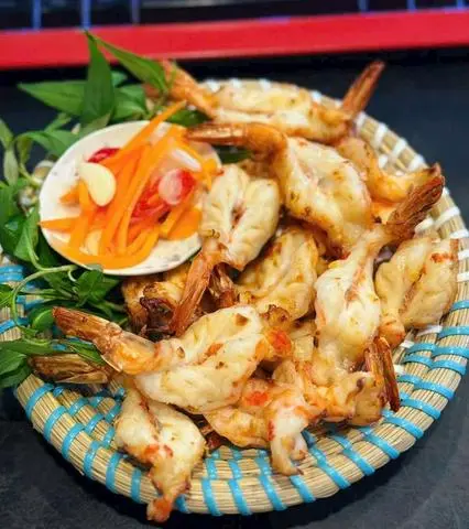 Hình ảnh Tôm dẻo 2 nắng xào sa tế 