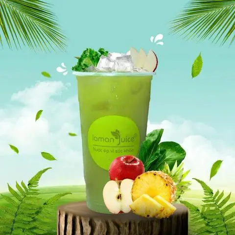 Hình ảnh H01 - Nước Ép Cần Tây + Táo + Thơm 
