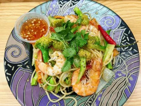 Hình ảnh mì xào hải sản 