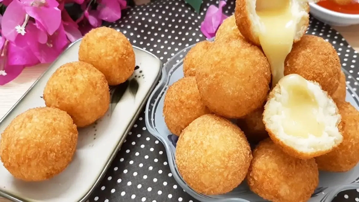 Hình ảnh khoai tây viên nhân phô mai