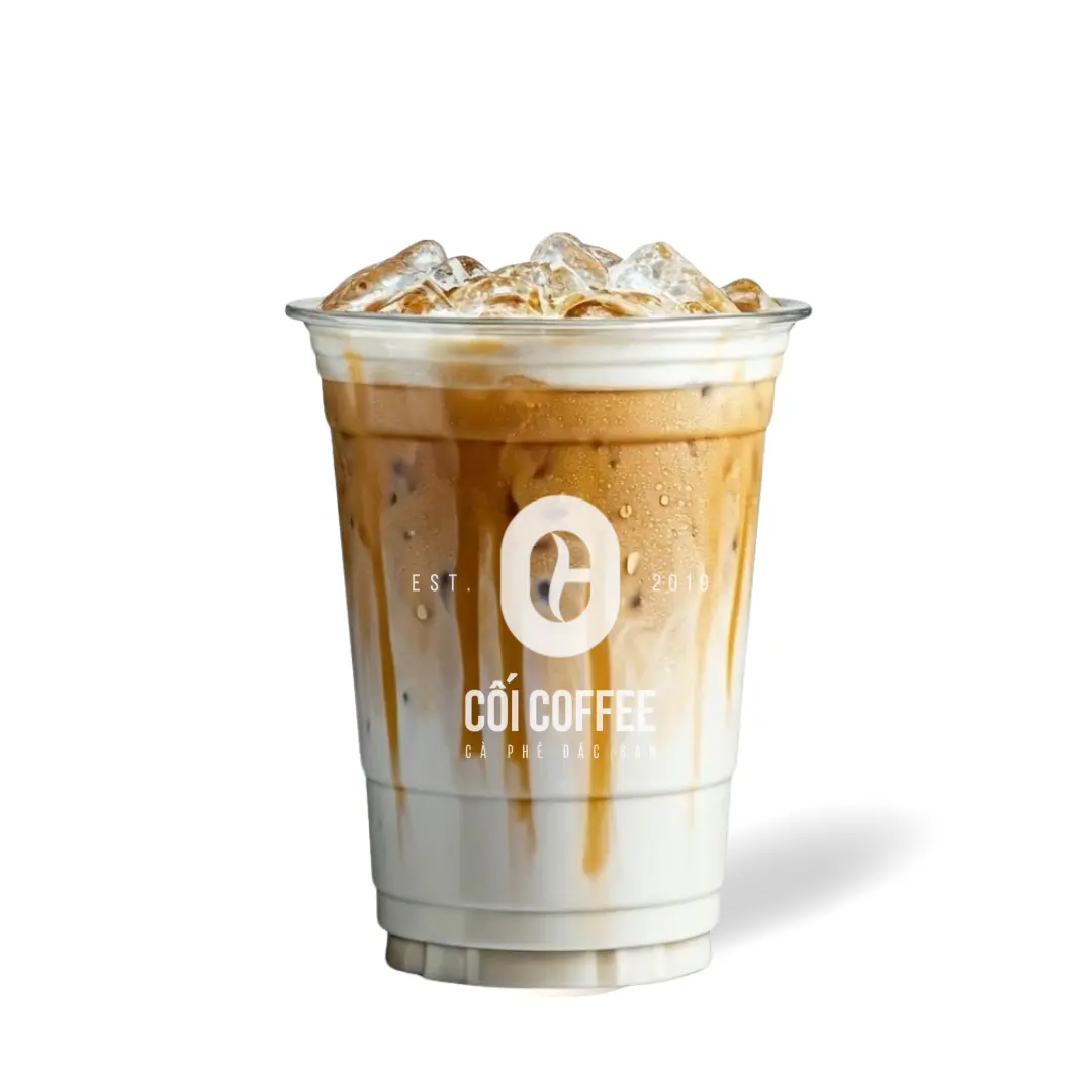 Hình ảnh Cà Phê Sữa Tươi Caramel Muối (L)