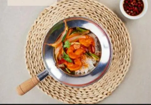 Hình ảnh Cơm tôm rim
