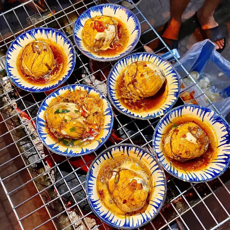 Hình ảnh hột vịt nướng muối sửa