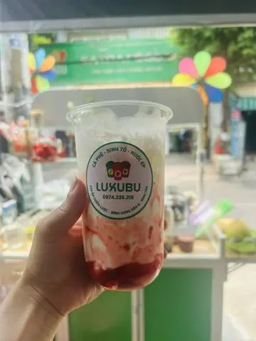 Hình ảnh Dâu tây latte