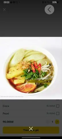 Hình ảnh Canh chua ko cá( khong com)