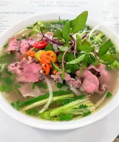 Hình ảnh phở tái 