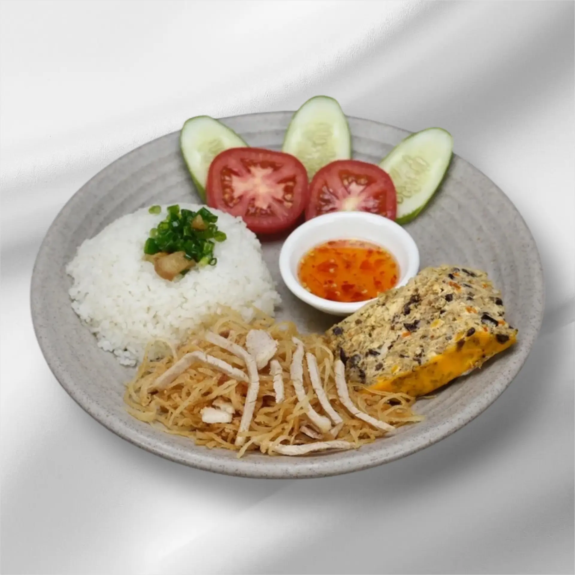 Hình ảnh Cơm Bì + Chả