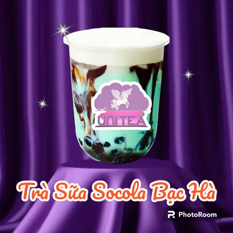 Hình ảnh Trà sữa socola bạc hà