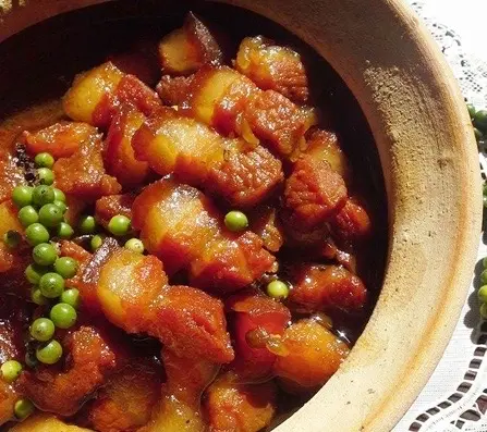 Hình ảnh Cơm thịt kho tiêu + Canh