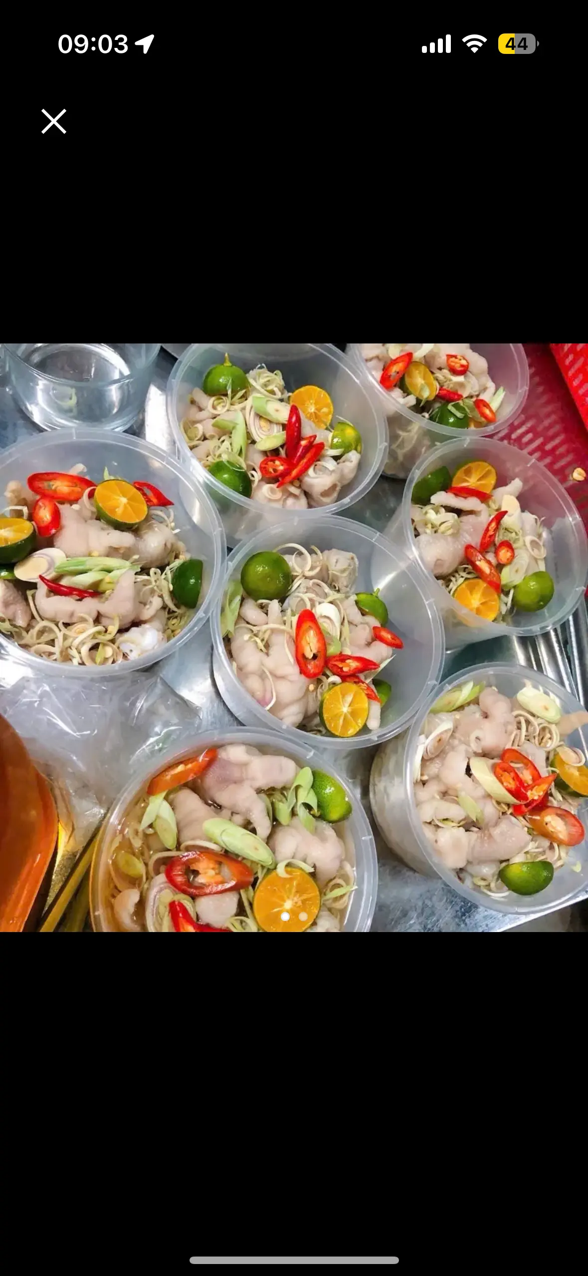 Hình ảnh Chân gà sả tắc