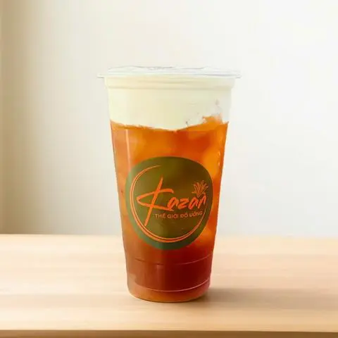Hình ảnh Hồng Trà Trân Châu Kem Macchiato