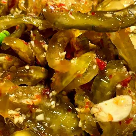 Hình ảnh Mắm dưa gang trộn tỏi ớt 500g