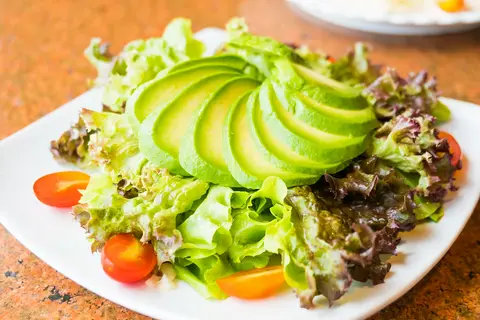 Hình ảnh SD - salad bơ trái