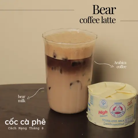 Hình ảnh Cafe sữa gấu Thailand