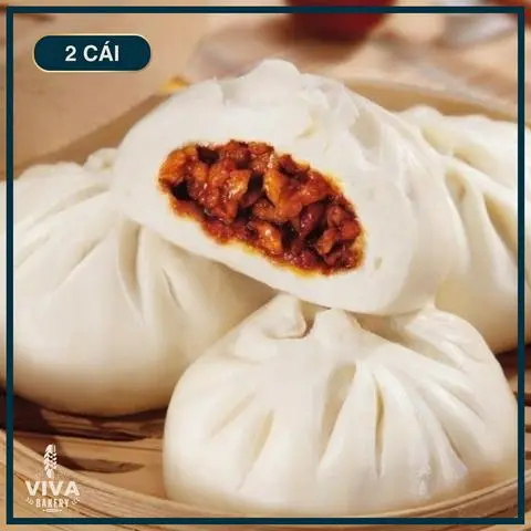 Hình ảnh Combo 2 Bánh Bao Xá Xíu