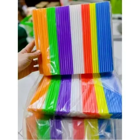 Hình ảnh Ống Hút 500g Phi 6 Màu, Ống Hút Cà Phê, Nước Ép, Sinh Tố...