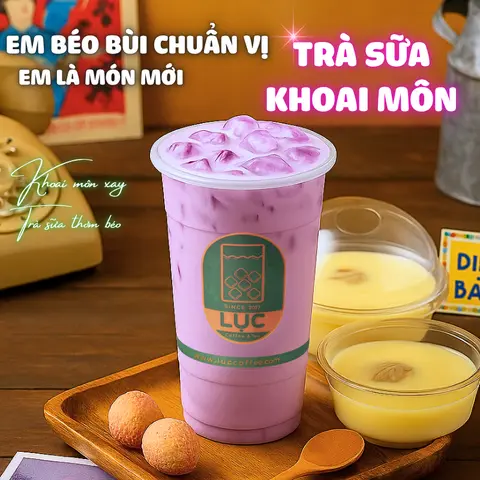 Hình ảnh Trà Sữa Khoai Môn Tươi