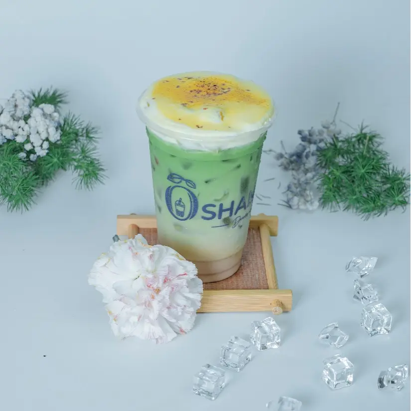 Hình ảnh TRÀ SỮA MATCHA KEM TRỨNG KHÈ 