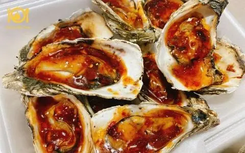 Hình ảnh hàu sữa nướng sốt me