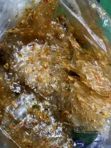 Hình ảnh bánh tráng sate tỏi 