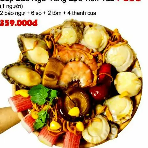 Hình ảnh Súp bào ngư tăng lực tiến vua PLus