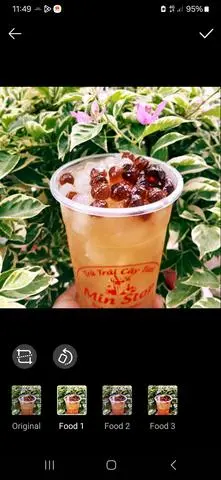 Hình ảnh Trà  Chanh Trân  Châu 