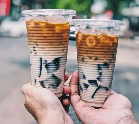 Hình ảnh Cafe sữa tươi sương sáo