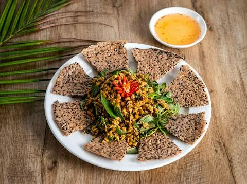 Hình ảnh Nấm Đậu Xúc Bánh Đa