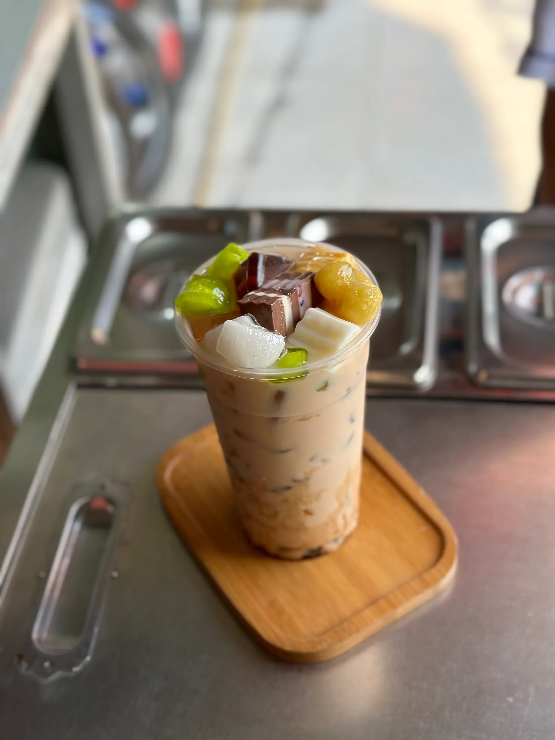 Hình ảnh Trà sữa truyền thống full topping