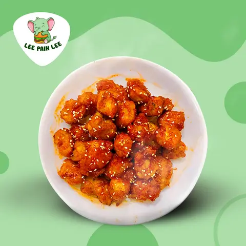 Hình ảnh Gà popcorn sốt chua cay