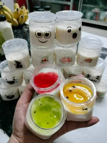 Hình ảnh SỮA CHUA DẺO MIX VỊ TRÁI CÂY NGẪU NHIÊN