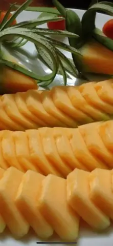 Hình ảnh Dưa Lưới   300g + Muối Tôm